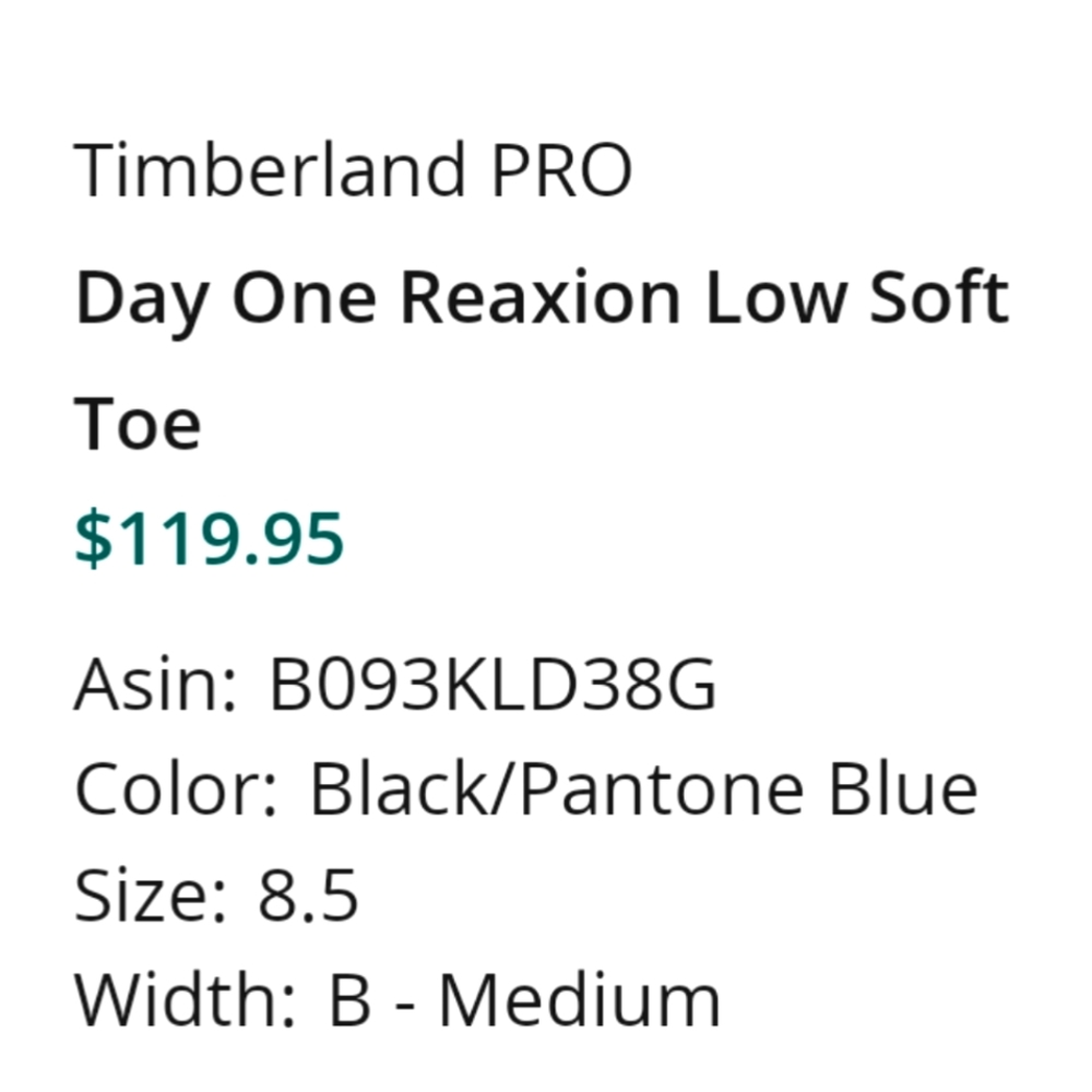 Timberland PRO Work Shoes